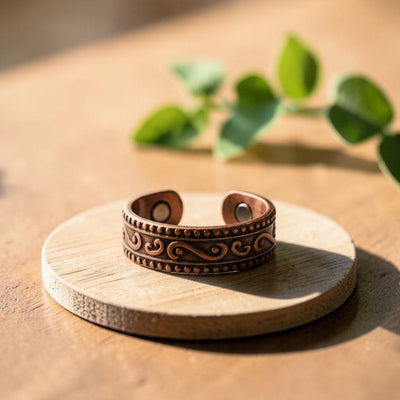 Fern Copper Ring