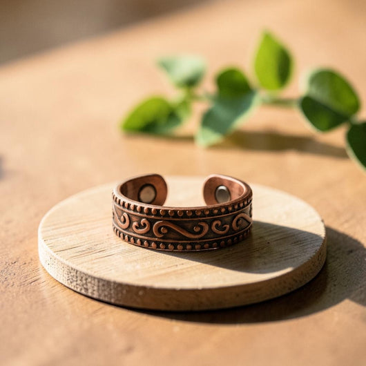 Fern Copper Ring