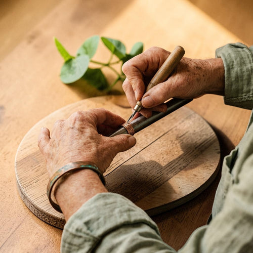 Fern Copper Ring