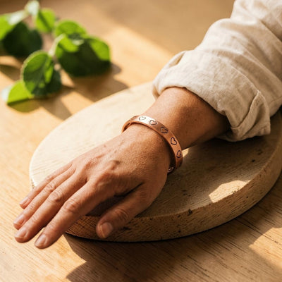 Hearth Copper Bracelet
