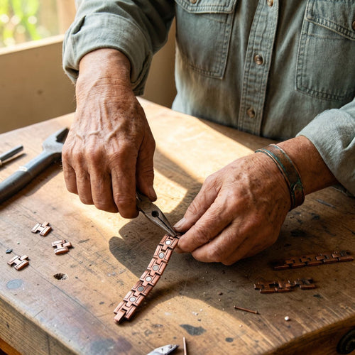 Gorse Men's Copper Bracelet