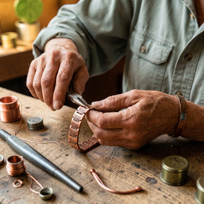 Glen Men's Copper Bracelet