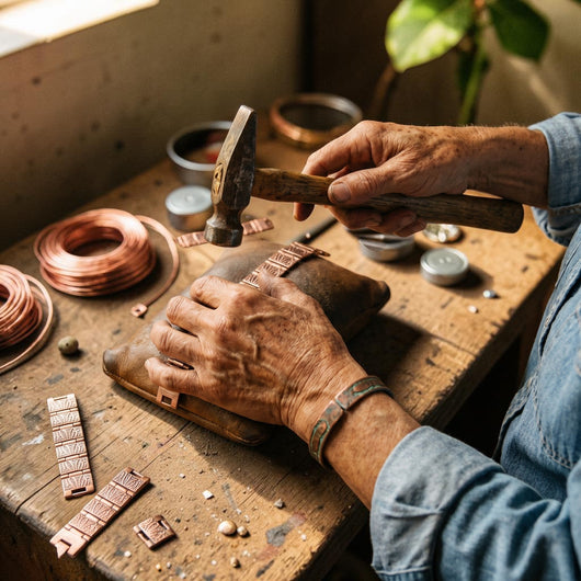 Grit Men's Copper Bracelet