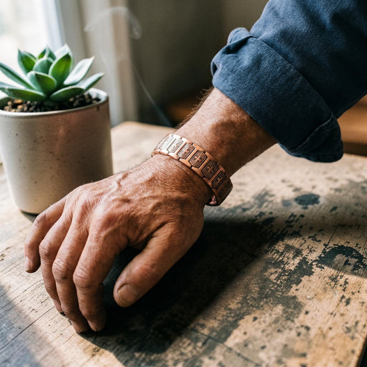 Gale Men's Copper Bracelet