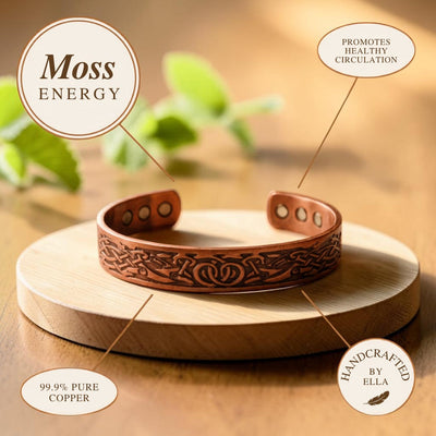 Moss Copper Bracelet