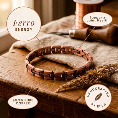 Ferro Copper Anklet
