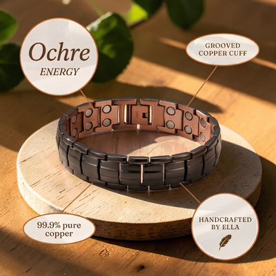 Ochre Men's  Copper Bracelet
