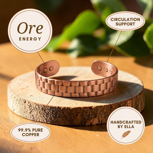 Ore Men's Copper Bracelet