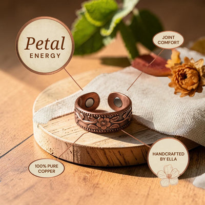 Petal Copper Ring