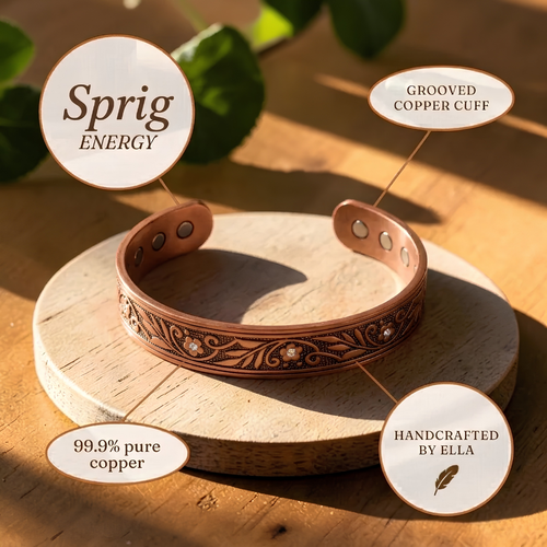 Sprig Copper Bracelet