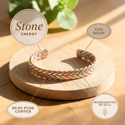 Stone Copper Bracelet